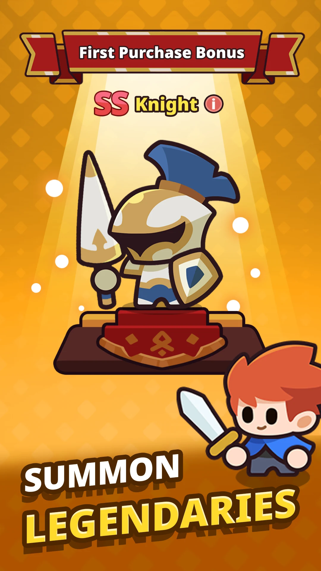 Tiny Knightfall: Idle RPG Game screenshot