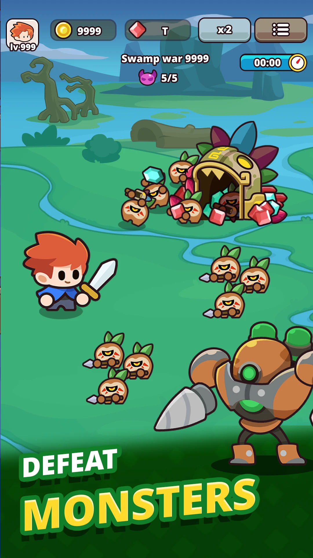 Tiny Knightfall: Idle RPG Game screenshot