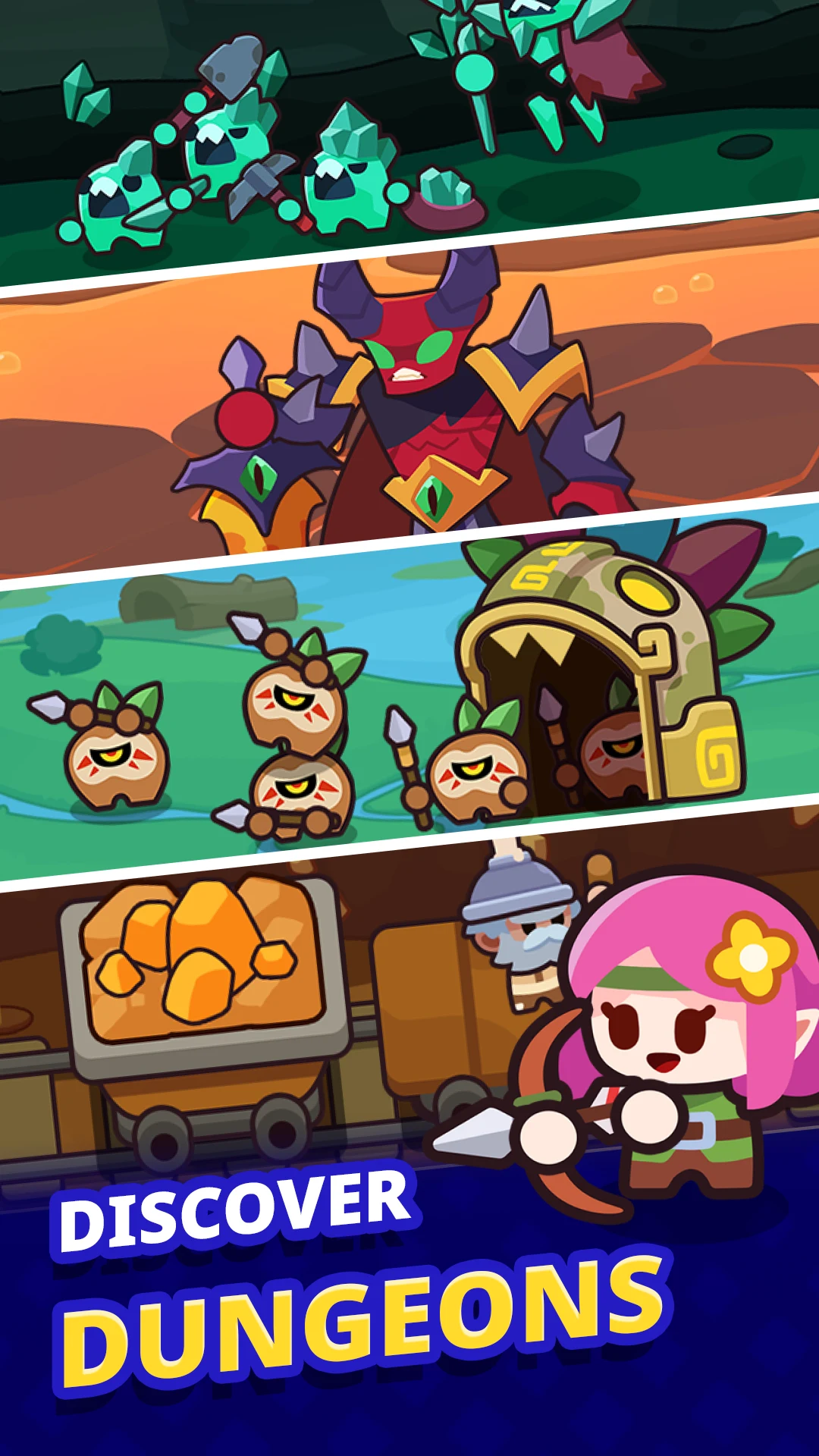 Tiny Knightfall: Idle RPG Game screenshot